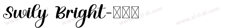 Swily Bright字体转换